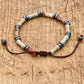 Vue latérale du bracelet avec fermoir coulissant