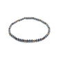 Bracelet de cheville avec pierres naturelles, vue en perspective