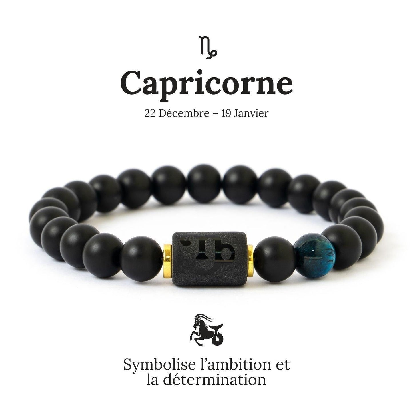 Collection complète de bracelets astrologiques, chaque signe représenté