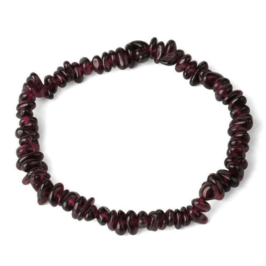 Bracelet en pierres naturelles avec teintes de violet et bleu