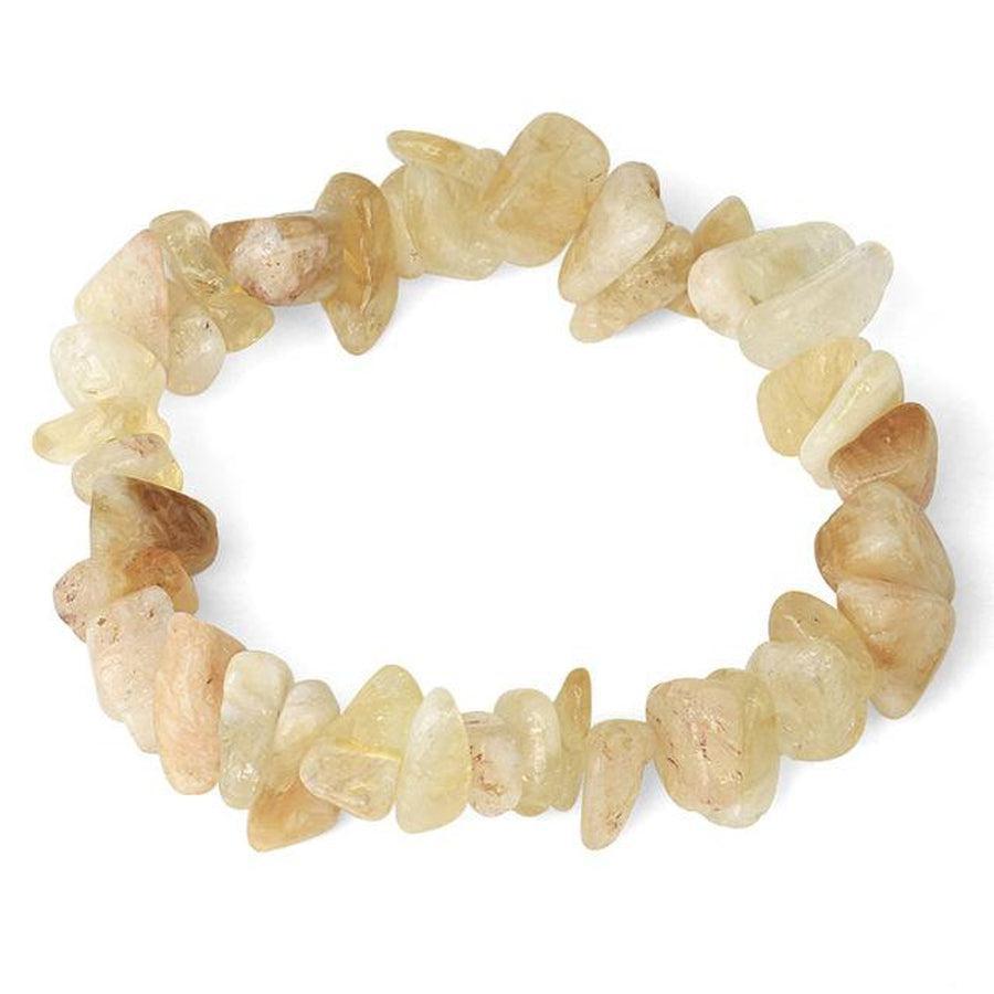 Bracelet en pierres naturelles avec nuances de brun et beige