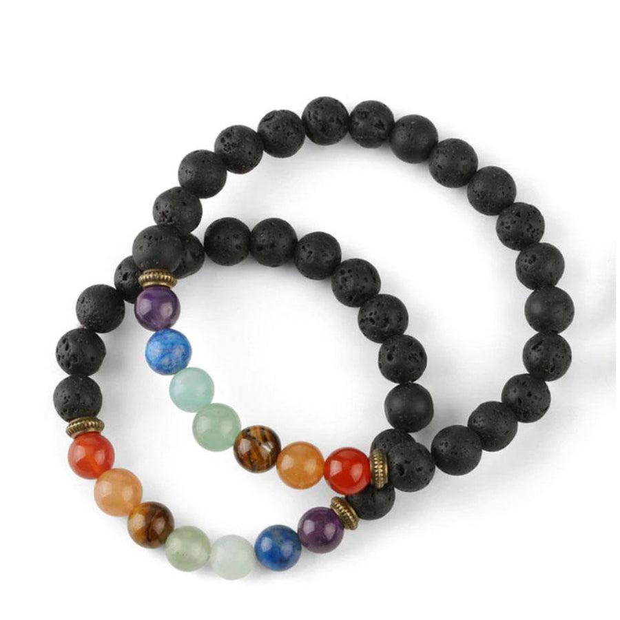 Bracelet en pierres de 8 mm pour équilibre énergétique
