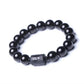 Détail des perles et gravures sur les bracelets fusion