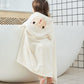 Cape de bain enfant mouton blanc pour enfant 2-6 ans