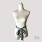 Motif zèbre graphique sur ceinture foulard polyvalente
