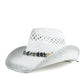 Chapeau cowboy en cuir avec texture visible