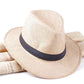 Chapeau de paille large bord, idéal pour la plage