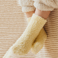 Chaussettes enfant en pilou avec pattes antidérapantes