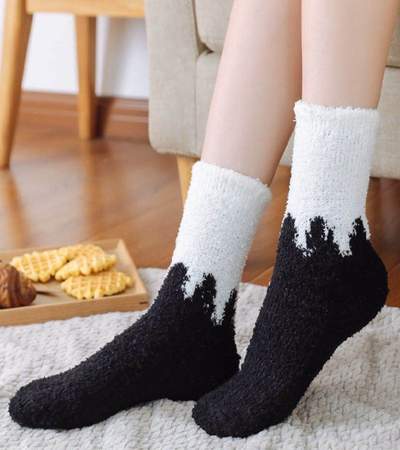 Chaussettes chaudes avec design sobre et élégant