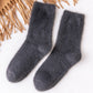 Chaussettes chaudes couvrant pied et cheville en pilou pilou
