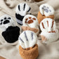 Chaussettes en Pilou Pilou, mélange de blanc, beige et marron