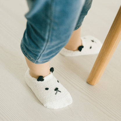 Chaussettes bébé en Pilou Pilou, vue d'ensemble