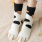 Vue d'ensemble des chaussettes Pilou, motifs variés
