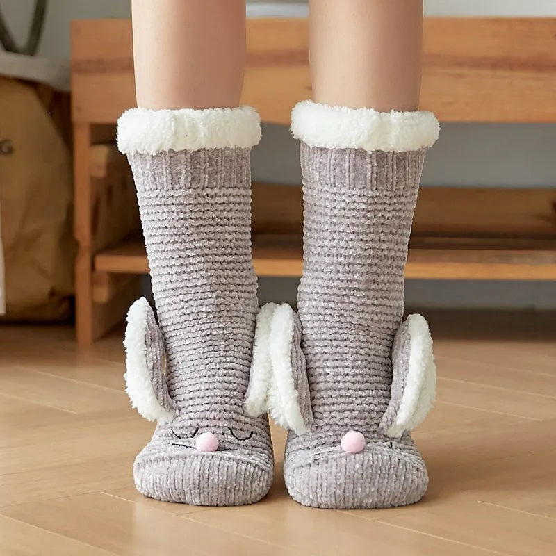 Chaussettes douces et moelleuses en Pilou Pilou pour l'hiver