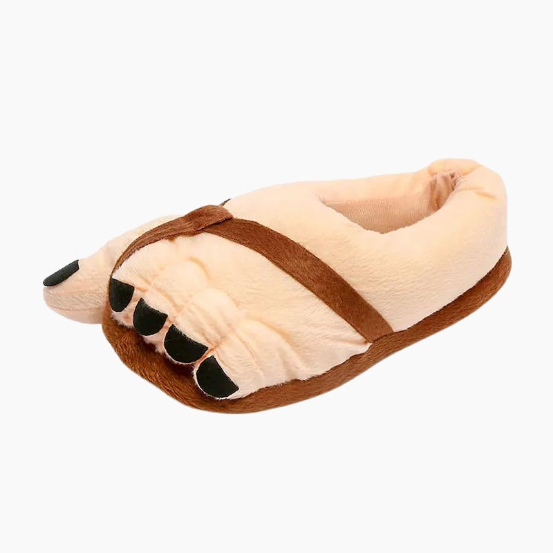 Chaussons moelleux pour homme avec design fantaisie coloré