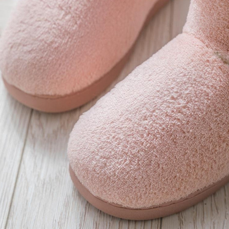 Semelle antidérapante des chaussons, vue de dessous