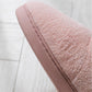 Chaussons ouverts montrant l'intérieur moelleux