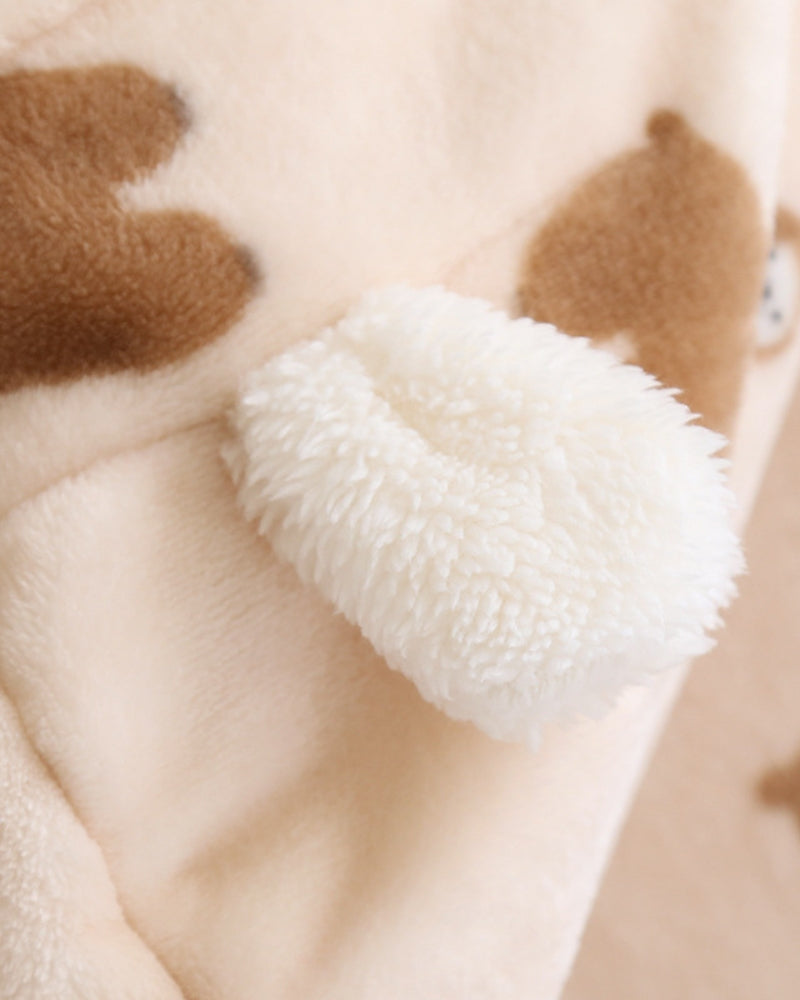 Motifs ludiques de lamas sur fond beige clair