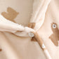 Vue de face de la chemise de nuit avec capuche