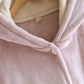 Chemise de nuit longue en polaire douce et chaude