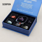 Coffret Astrologique Pierres Naturelles coffret astrologique bracelet pierres vue latérale vue 17