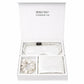Coffret blanc comprenant taie, masque et chouchou en soie