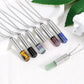 Pendentif en fluorite sur chaîne ajustable, design élégant