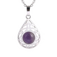 Collier goutte avec pierre lapis lazuli pour intuition