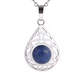 Collier goutte avec pierre naturelle et design harmonieux