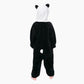 Combinaison panda polaire avec capuche oreilles garçon
