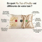 Comparaison entre soie et coton, densité 30 momme