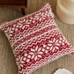 Gros plan sur la texture douce du coussin microfibre