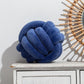 Coussin Noué en Velours coussin noeud tresse lit finitions visibles