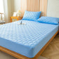 Gros plan sur la texture douce du drap housse