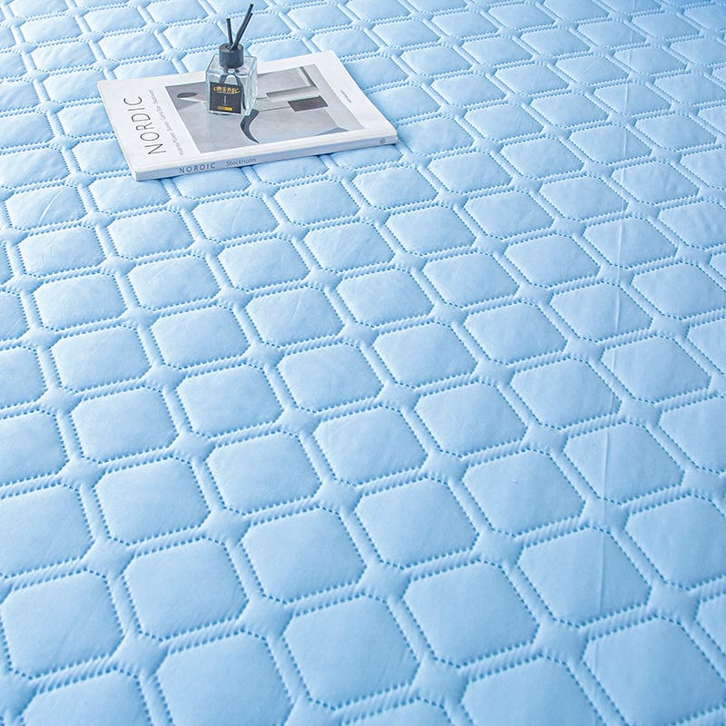 Drap housse imperméable ajusté sur un lit