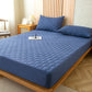 Gros plan sur la texture douce du drap housse