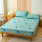 Drap housse imperméable sur matelas, vue de côté