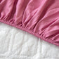 Drap housse imperméable rose, illustration de la protection contre les liquides
