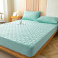 Gros plan sur la texture douce du drap housse