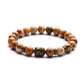 Duo de bracelets en pierres naturelles, vue d'ensemble