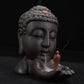 Encensoir Bouddha en céramique, cônes à refoulement inclus