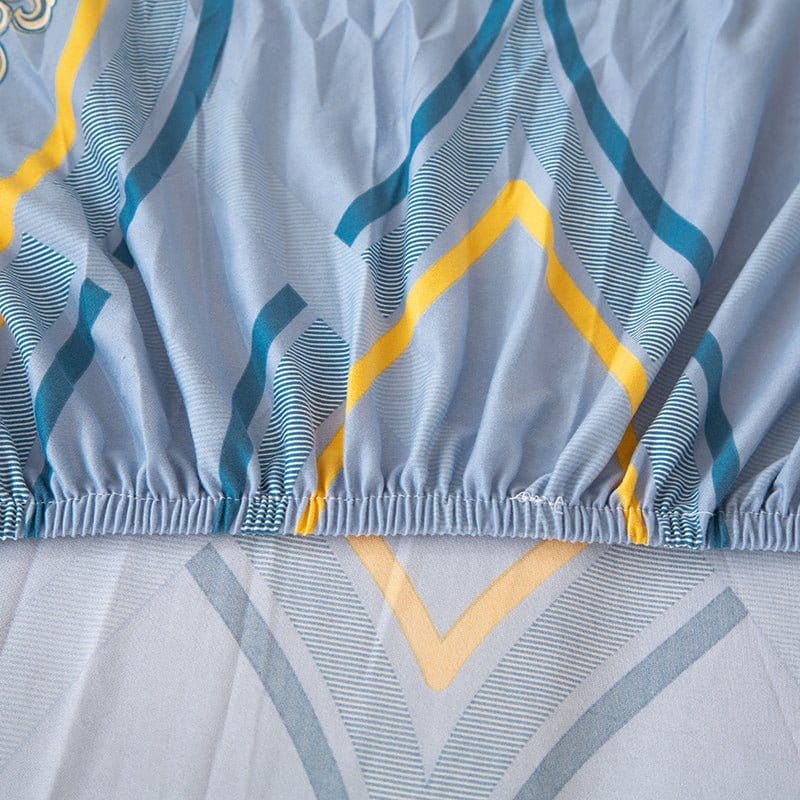 Housse de canapé en jacquard avec un motif élégant