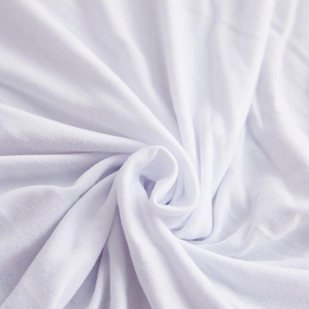 Zoom sur la texture douce et extensible du tissu