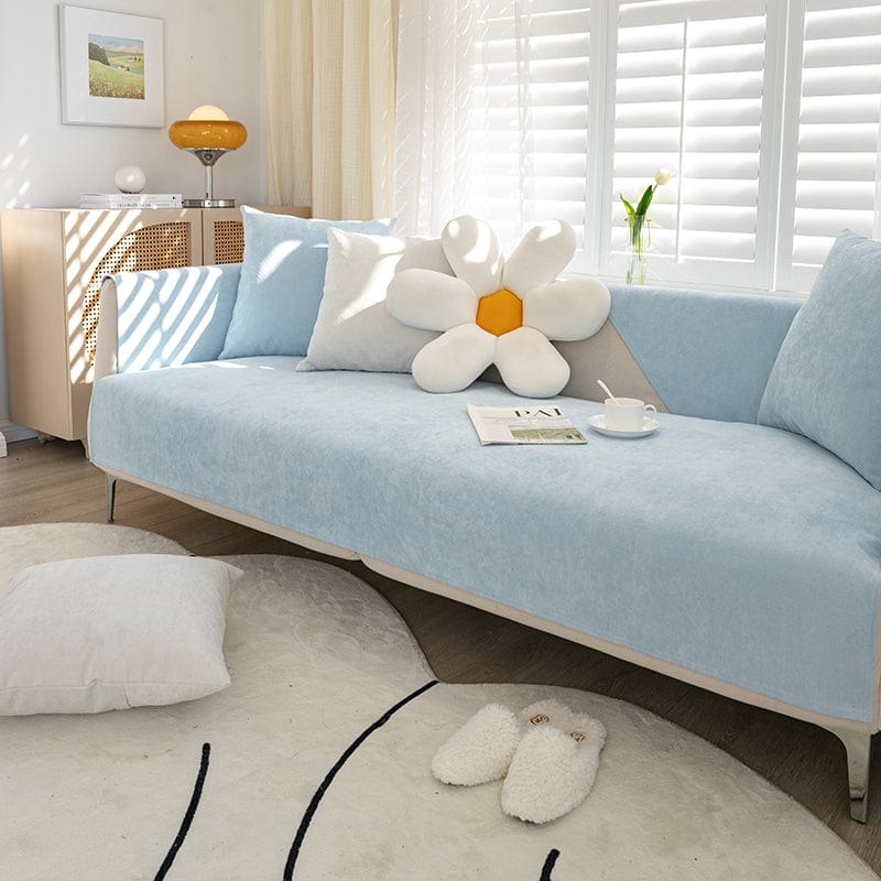 Zoom sur la finition des coutures de la housse