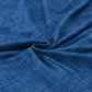 Vue rapprochée du tissu extensible bleu anti-griffes