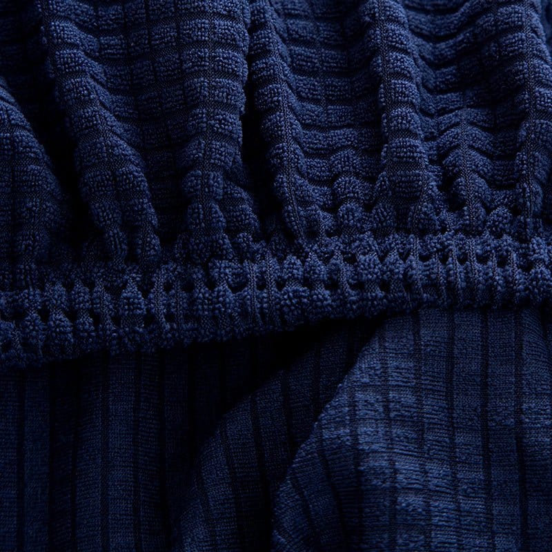 Détail du tissu montrant la texture douce et élégante