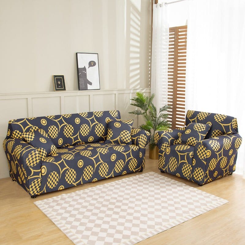 Gros plan sur le tissu extensible de la housse