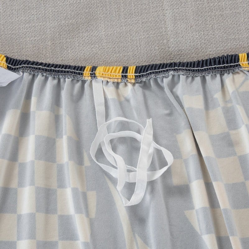 Détail du tissu extensible, texture douce et résistante