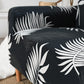 Détail du motif jacquard sur la housse résistante aux liquides