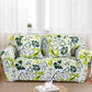 Détail du tissu extensible vert, texture douce